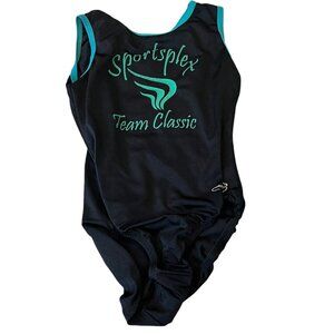 Garland Activewear Sportsplex Team Classic Leotard AS Black & Blue